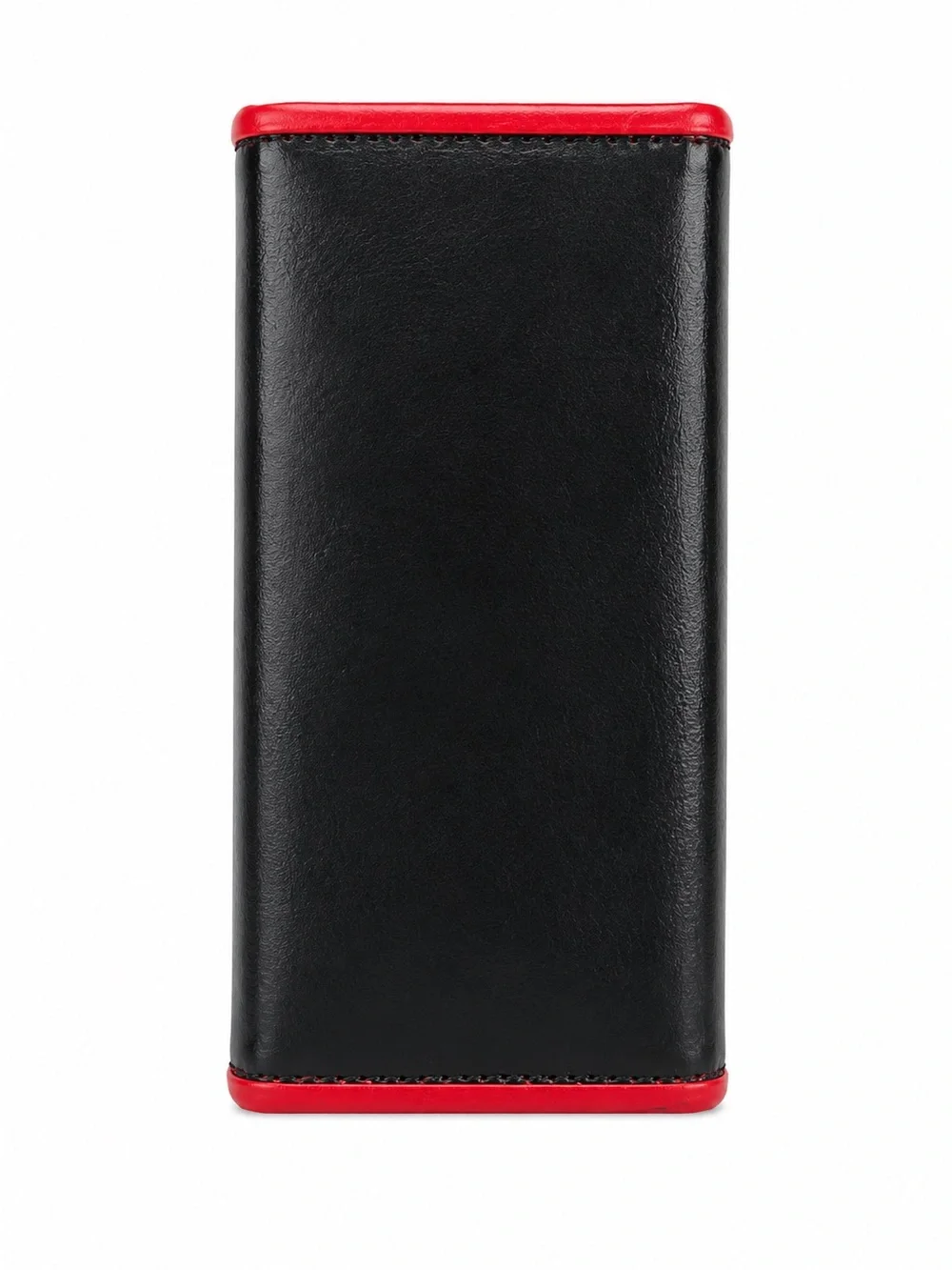 Kitamura Black and Red Leather Key Holder Case